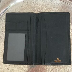 Vintage Leather Wallet by Tilley